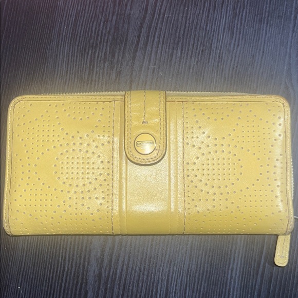 Coach embroidered Long wallet - Picture 8 of 14